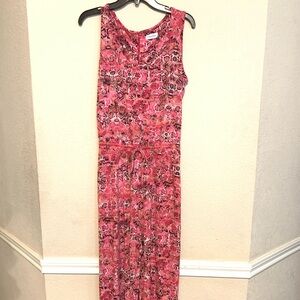 Calvin Klein Snakeskin Jumpsuit Size 10